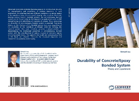Durability of Concrete/Epoxy Bonded System: Theory and Experiment
