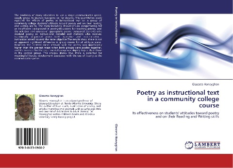 Poetry as instructional text in a community college course: Its effectiveness on students attitudes toward poetry and on their Reading and Writing skills