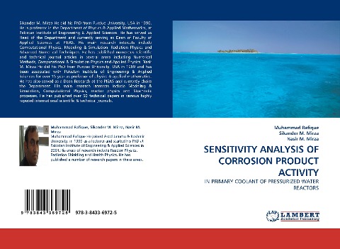 SENSITIVITY ANALYSIS OF CORROSION PRODUCT ACTIVITY: IN PRIMARY COOLANT OF PRESSURIZED WATER REACTORS