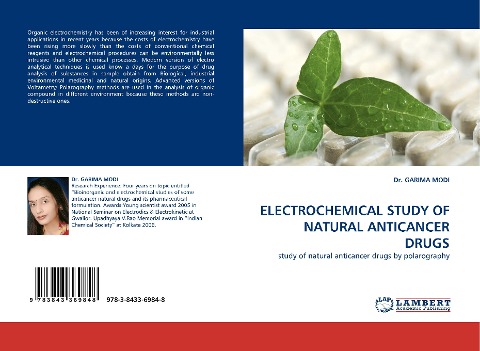ELECTROCHEMICAL STUDY OF NATURAL ANTICANCER DRUGS: STUDY OF NATURAL ANTICANCER DRUGS BY POLAROGRAPHY