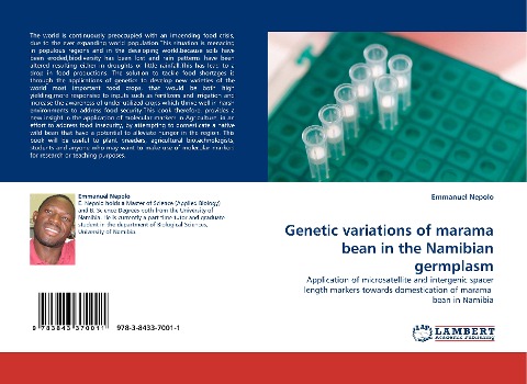Genetic variations of marama bean in the Namibian germplasm: Application of microsatellite and intergenic spacer length markers towards domestication of marama  bean in Namibia
