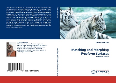 Matching and Morphing Freeform Surfaces: Research Thesis