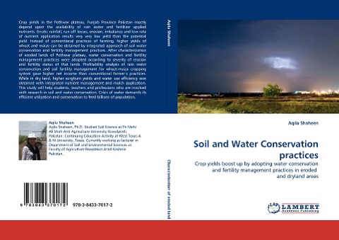Soil and Water Conservation practices: Crop yields boost up by adopting water conservation and fertility management practices in eroded and dryland areas