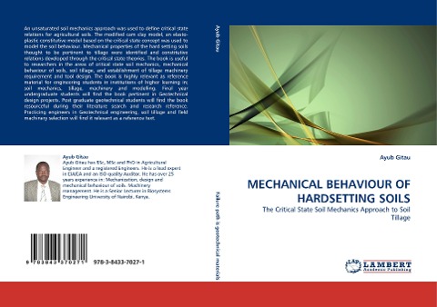 MECHANICAL BEHAVIOUR OF HARDSETTING SOILS: The Critical State Soil Mechanics Approach to Soil Tillage