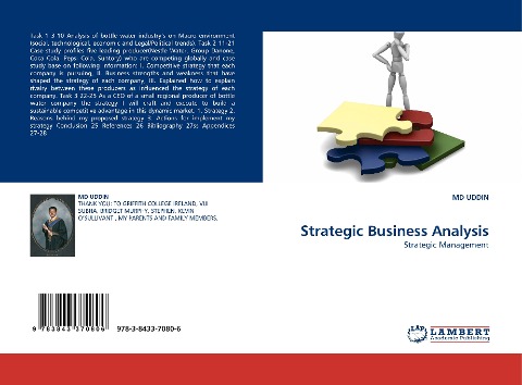 Strategic Business Analysis: Strategic Management