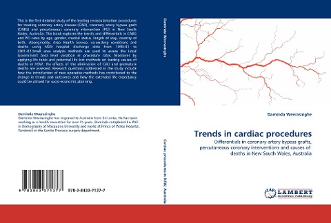 Trends in cardiac procedures: Differentials in coronary artery bypass grafts, percutaneous coronary interventions and causes of  deaths in New South Wales, Australia
