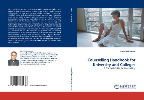 Counselling Handbook for University and Colleges: A Practical Guide for Counselling