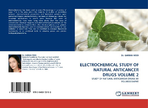 ELECTROCHEMICAL STUDY OF NATURAL ANTICANCER DRUGS VOLUME 2: STUDY OF NATURAL ANTICANCER DRUGS BY POLAROGRAPHY
