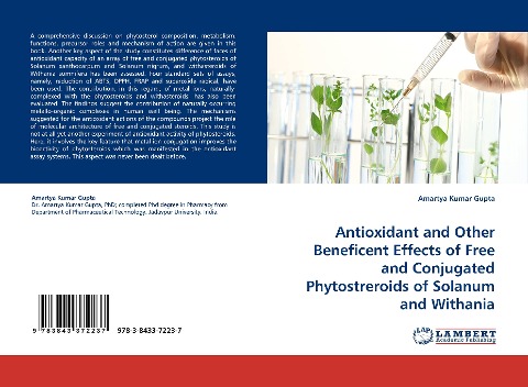 Antioxidant and Other Beneficent Effects of Free and Conjugated Phytostreroids of Solanum and Withania
