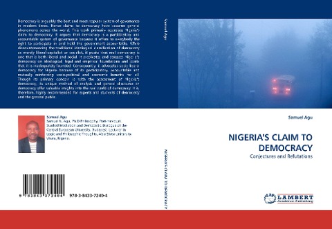 NIGERIAS CLAIM TO DEMOCRACY: Conjectures and Refutations