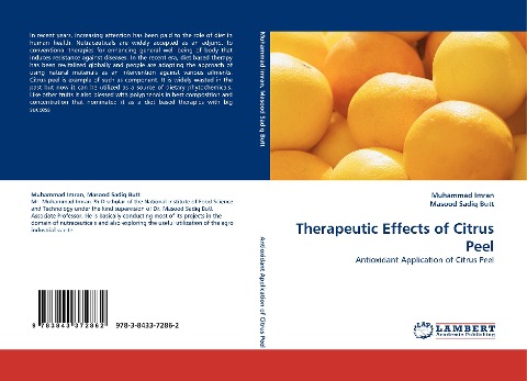 Therapeutic Effects of Citrus Peel: Antioxidant Application of Citrus Peel