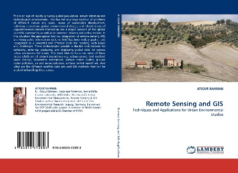 Remote Sensing and GIS: Techniques and Applications for Urban Environmental Studies