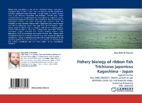 Fishery biology of ribbon fish Trichiurus japonicus Kagoshima - Japan: Kagoshima Bay AGE AND GROWTH, Otolith, Length at age REPRODUCTION, GSI and maturity stage, Spawning frequency FISH LANDING