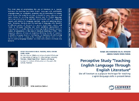 Perceptive Study Teaching English Language Through English Literature: Use of literature as a popular technique for teaching English language skills in present times