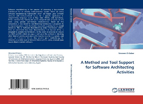 A Method and Tool Support for Software Architecting Activities