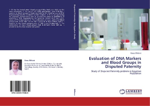 Evaluation of DNA Markers and Blood Groups in Disputed Paternity: Study of Disputed Paternity problem in Egyptian Population