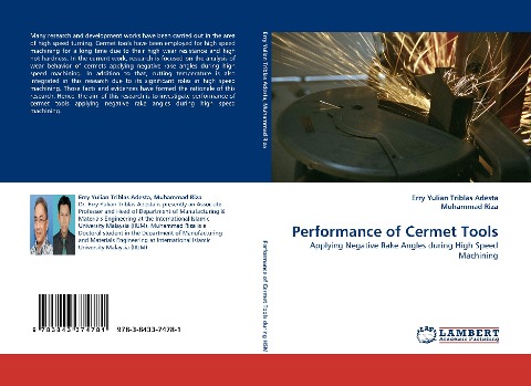 Performance of Cermet Tools: Applying Negative Rake Angles during High Speed Machining