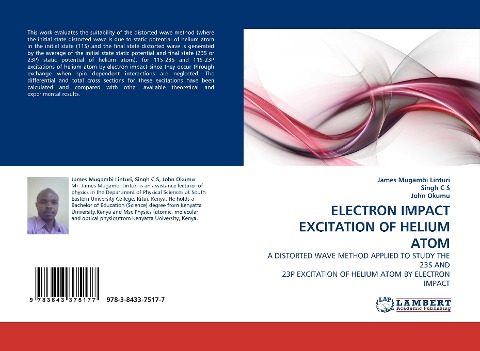 ELECTRON IMPACT EXCITATION OF HELIUM ATOM: A DISTORTED WAVE METHOD APPLIED TO STUDY THE 23S AND 23P EXCITATION OF HELIUM ATOM BY ELECTRON IMPACT