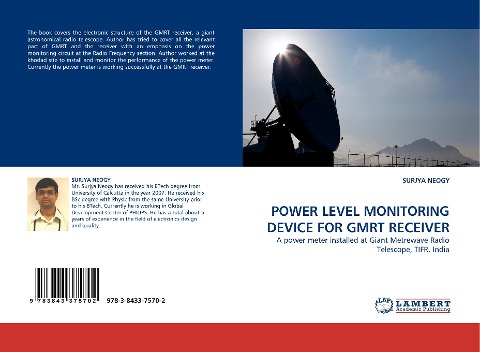 POWER LEVEL MONITORING DEVICE FOR GMRT RECEIVER: A power meter installed at Giant Metrewave Radio Telescope, TIFR, India