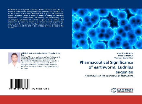Pharmaceutical Significance of earthworm, Eudrilus eugeniae: A brief study on the significance of earthworms