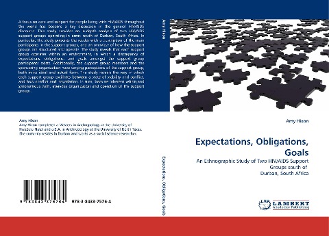 Expectations, Obligations, Goals: An Ethnographic Study of Two HIV/AIDS Support Groups south of  Durban, South Africa