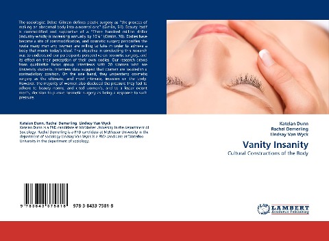 Vanity Insanity: Cultural Constructions of the Body