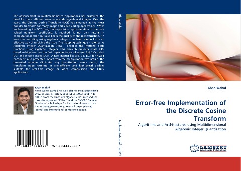 Error-free Implementation of the Discrete Cosine Transform: Algorithms and Architectures using Multidimensional Algebraic Integer Quantization