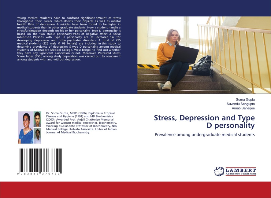 Stress, Depression and Type D personality: Prevalence among undergraduate medical students