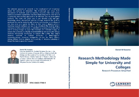 Research Methodology Made Simple for University and Colleges: Research Procedure Simplified