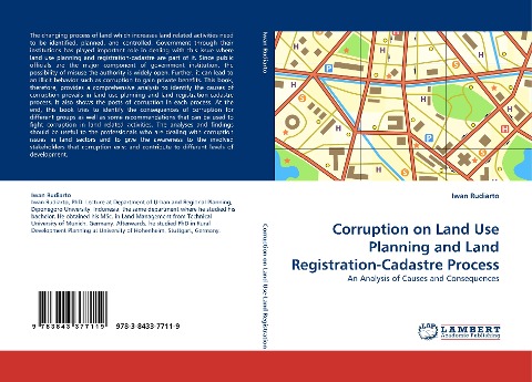 Corruption on Land Use Planning and Land Registration-Cadastre Process: An Analysis of Causes and Consequences