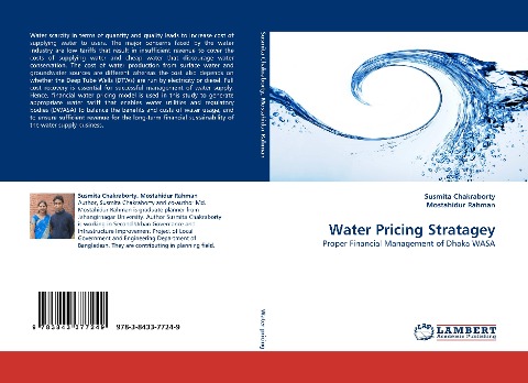 Water Pricing Stratagey: Proper Financial Management of Dhaka WASA