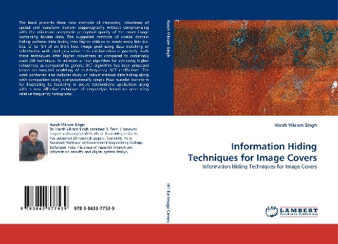 Information Hiding Techniques for Image Covers: Information Hiding Techniques for Image Covers