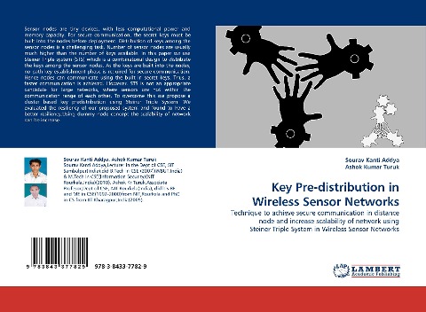Key Pre-distribution in Wireless Sensor Networks: Technique to achieve secure communication in distance node and increase scalability of network using Steiner Triple System in Wireless Sensor Networks