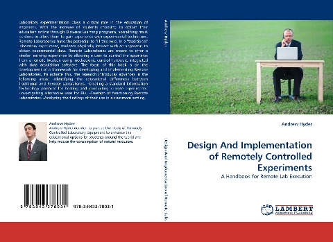 Design And Implementation of Remotely Controlled Experiments: A Handbook for Remote Lab Execution
