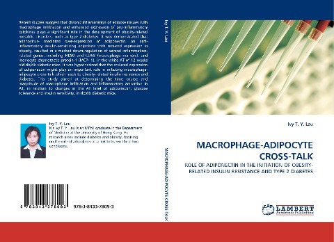 MACROPHAGE-ADIPOCYTE CROSS-TALK: ROLE OF ADIPONECTIN IN THE INITIATION OF OBESITY-RELATED INSULIN RESISTANCE AND TYPE 2 DIABETES