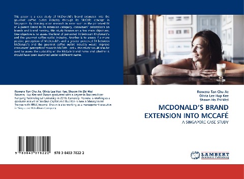 MCDONALDS BRAND EXTENSION INTO MCCAFÉ: A SINGAPORE CASE STUDY