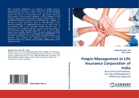 People Management in Life Insurance Corporation of India: Recruitment and Selection, Training and Development, Performance Appraisal