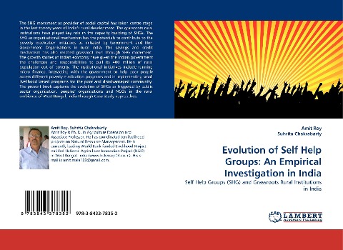 Evolution of Self Help Groups: An Empirical Investigation in India: Self Help Groups (SHG) and Grassroots Rural Institutions in India