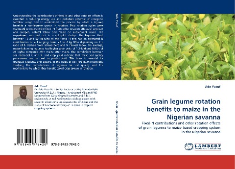 Grain legume rotation benefits to maize in the Nigerian savanna: Fixed-N contributions and other rotation effects of grain legumes to maize-based cropping system in the Nigerian savanna