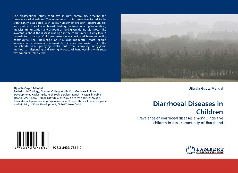 Diarrhoeal Diseases in Children: Prevalence of diarrhoeal diseases among Underfive children in rural community of Jharkhand
