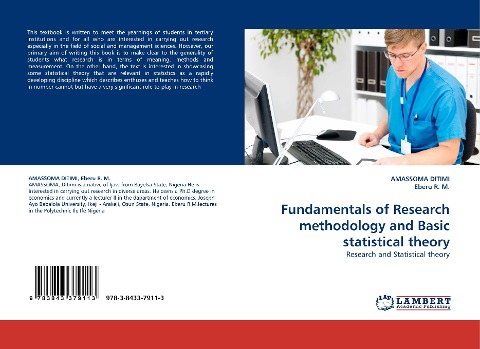 Fundamentals of Research methodology and Basic statistical theory: Research and Statistical theory