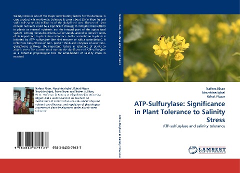 ATP-Sulfurylase: Significance in Plant Tolerance to Salinity Stress: ATP-sulfurylase and salinity tolerance