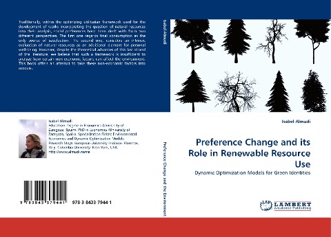 Preference Change and its Role in Renewable Resource Use: Dynamic Optimization Models for Green Identities