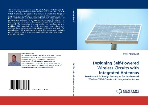 Designing Self-Powered Wireless Circuits with Integrated Antennas: Low-Power RFIC Design Techniques for Self-Powered Wireless CMOS Circuits with Integrated Antennas