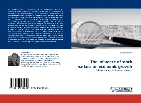 The influence of stock markets on economic growth: Evidence from the African continent