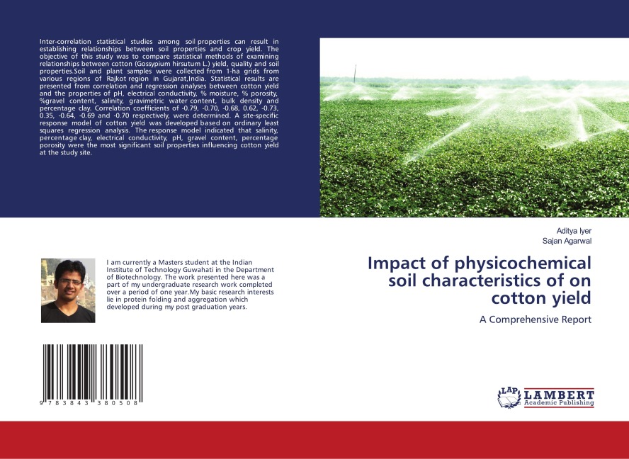 Impact of physicochemical soil characteristics of on cotton yield: A Comprehensive Report