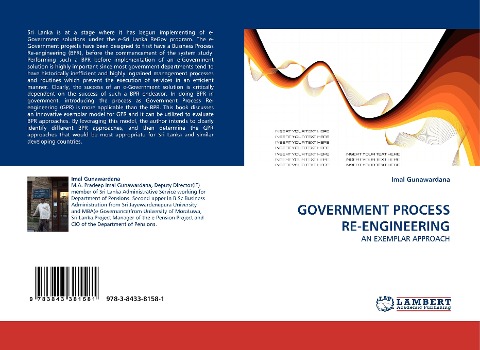GOVERNMENT PROCESS RE-ENGINEERING: AN EXEMPLAR APPROACH
