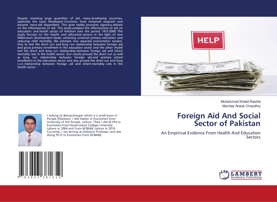 Foreign Aid And Social Sector of Pakistan: An Empirical Evidence From Health And Education Sectors