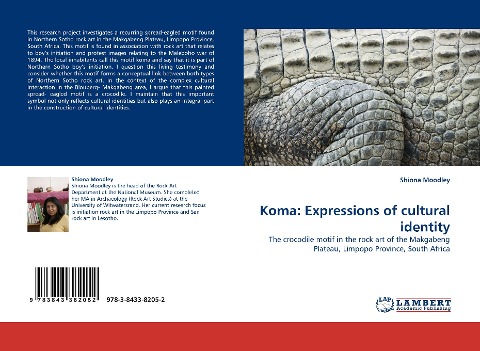 Koma: Expressions of cultural identity: The crocodile motif in the rock art of the Makgabeng Plateau, Limpopo Province, South Africa