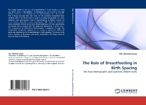The Role of Breastfeeding in Birth Spacing: The Socio-demographic and Economic Determinants